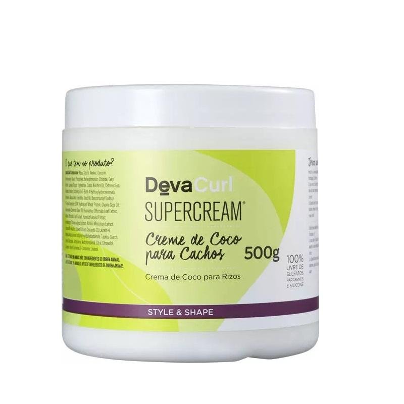 Deva Curl Supercream Para Cachos 500g 500ml 1