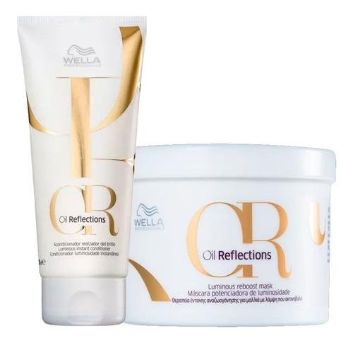 Kit Wella Oil Reflections Condicionador 200ml + Máscara 500g ÚNICO 7