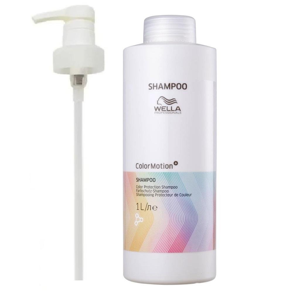 Wella Color Motion Shampoo 1 Litro com Válvula Pump