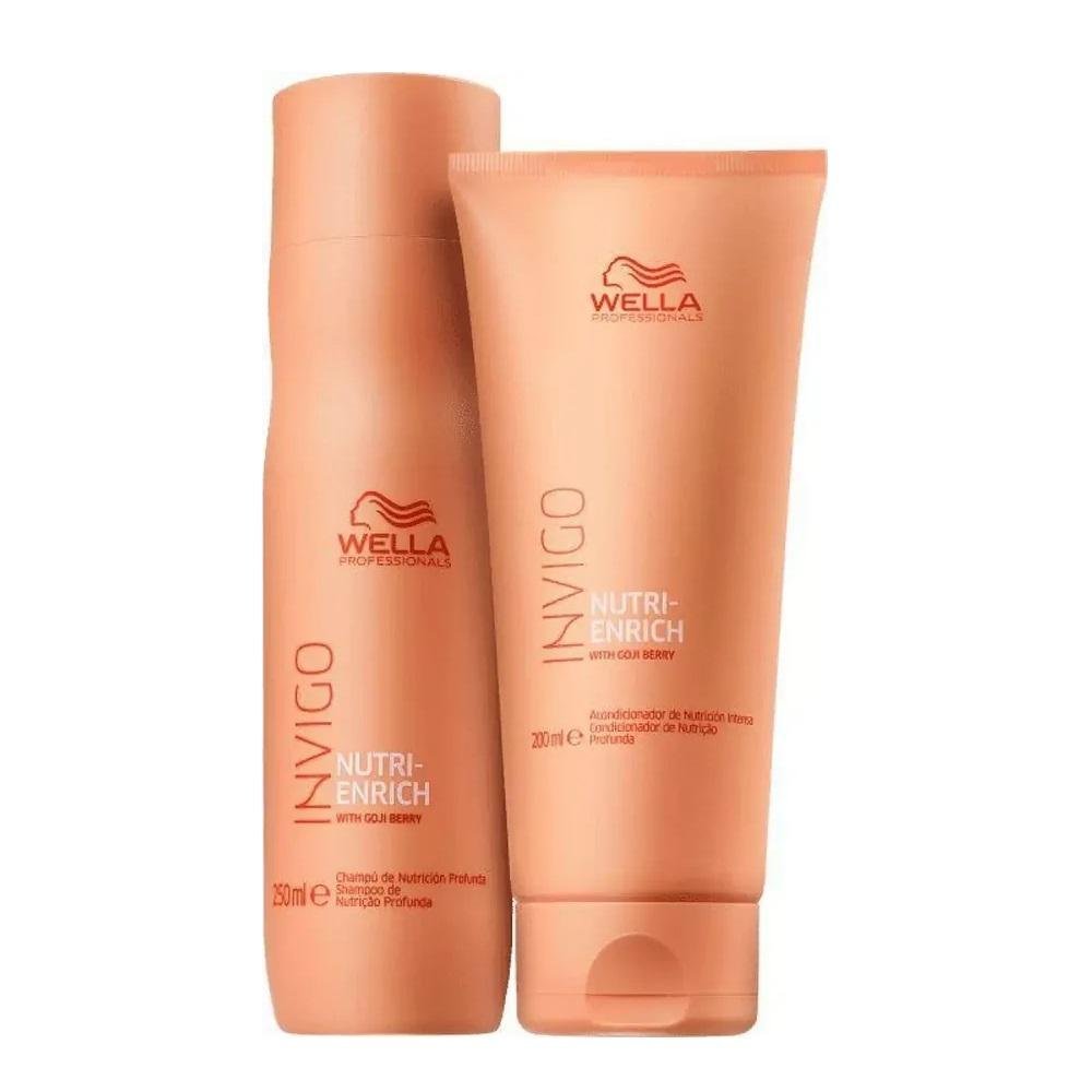 Wella Invigo Nutri Enrich Shampoo 250 + Condicionador 200ml