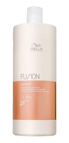 Kit Wella Fusion Shampoo 1000ml + Condicionador 1000ml + Máscara 500g + Válvulas Pump ÚNICO 10