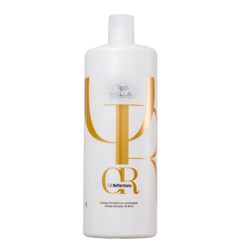 Wella Professionals Oil Reflections - Shampoo 1L + Válvula  Pump 1L 2