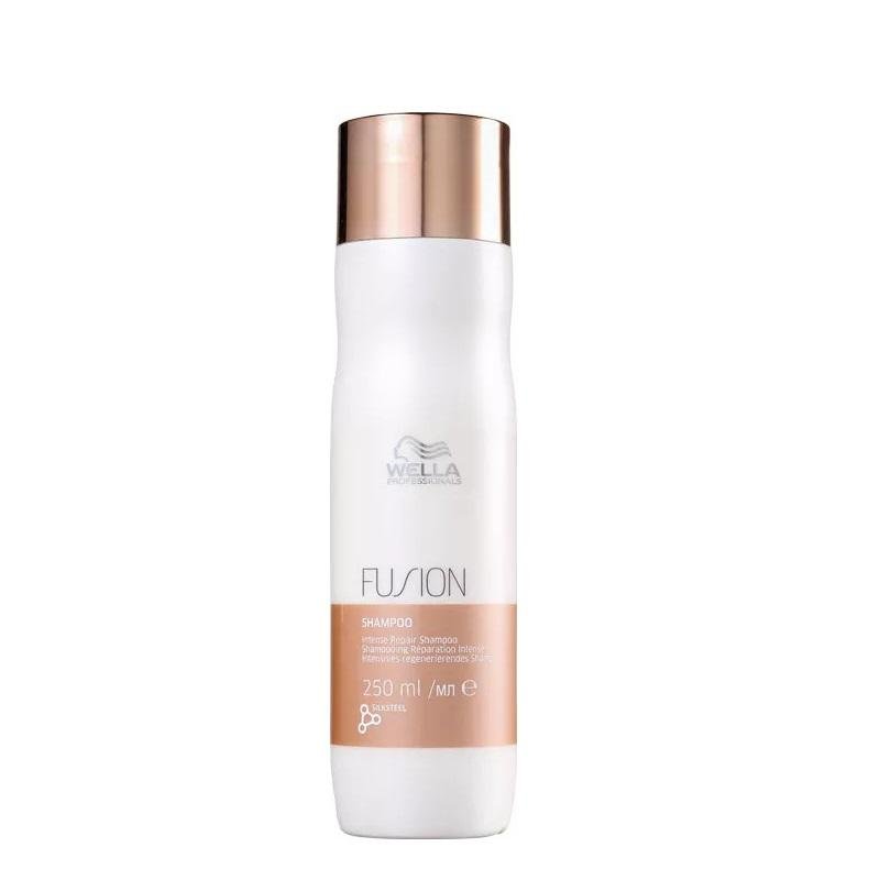 Kit Wella Fusion - Shampoo 250ml + Condicionador 200ml + Óleo OR Light 100ml ÚNICO 2