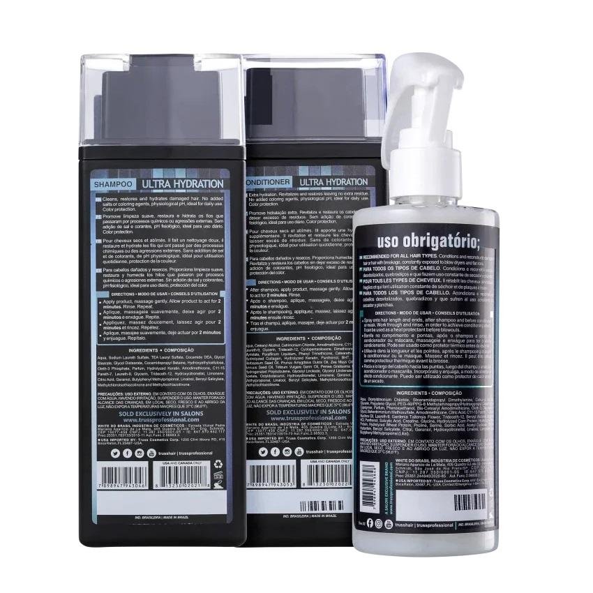 Truss Ultra Hydration Kit Shampoo 300ml + Condicionador 300ml + Uso Obrigatório 260ml ÚNICO 2