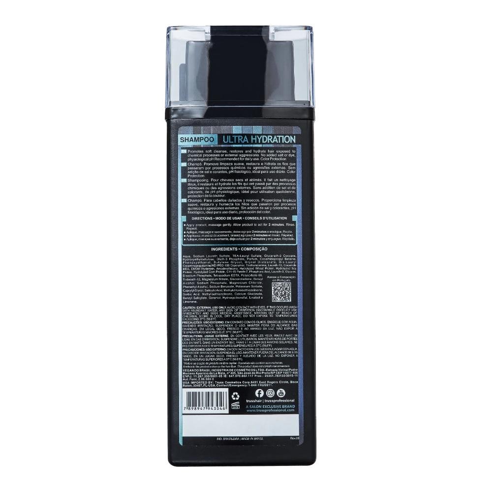 Truss Ultra Hydration Kit Shampoo 300ml + Condicionador 300ml + Uso Obrigatório 260ml ÚNICO 4