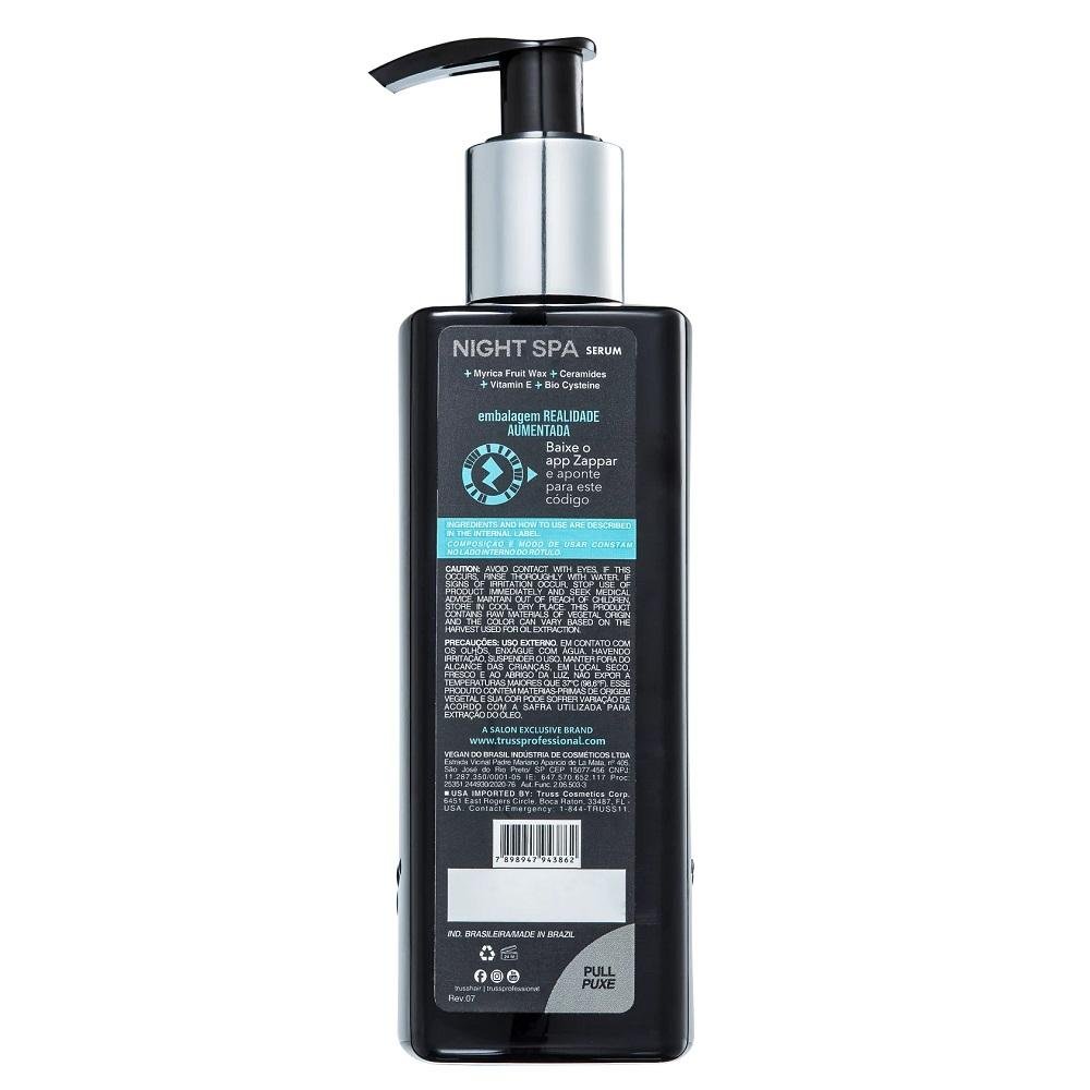 Kit Truss Ultra Hydration Shampoo e Condicionador + Mask Specific + Night Spa + Uso Obrigatório (5 Produtos) ÚNICO 5