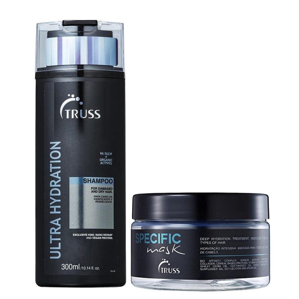 Kit Truss Ultra Hydration Shampoo 300ml + Specific Máscara 180g