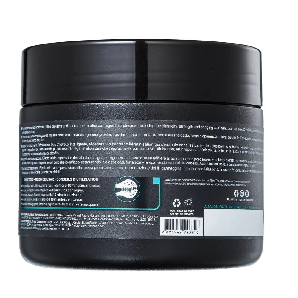 Kit Truss Ultra Hydration Shampoo 300ml + Condicionador 300ml + Uso Obrigatório 260ml + Net Mask 550g ÚNICO 5