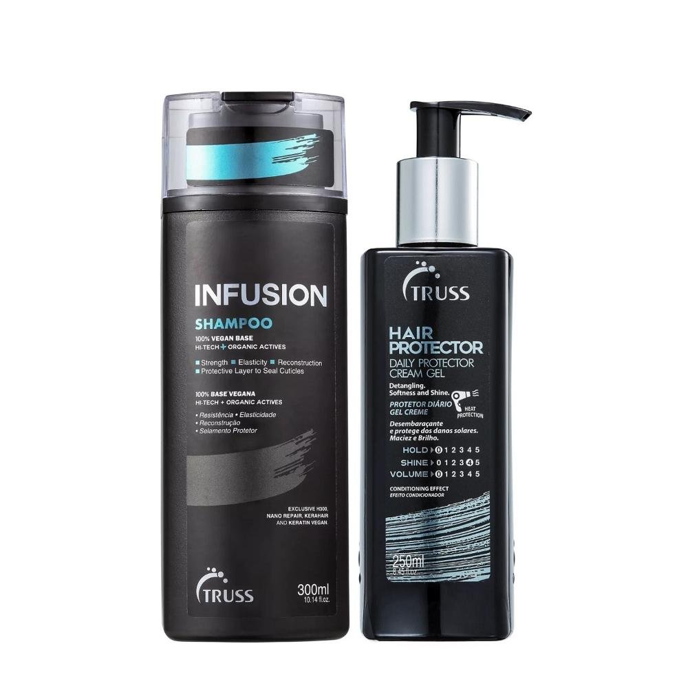 Kit Truss Infusion Shampoo 300ml + Hair Protector 250ml ÚNICO 1