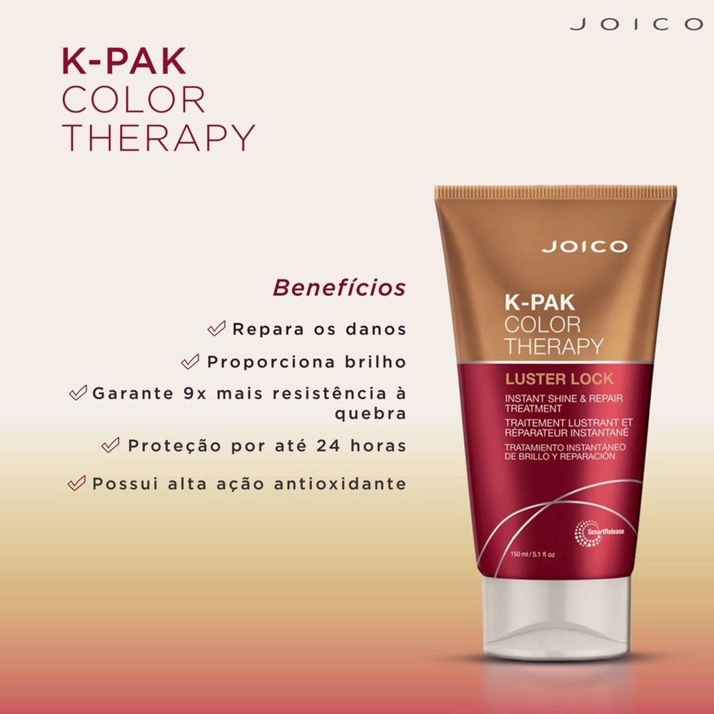 Joico K-PAK Color Therapy Luster Lock - Máscara Capilar 150ml 150ml 3