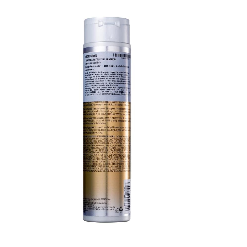 Kit Joico K-Pak - Shampoo 300ml + Condicionador 250ml + Máscara 250ml ÚNICO 5