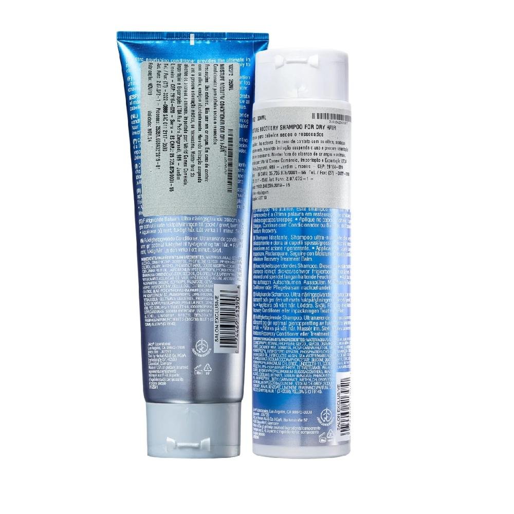 Kit Joico Moisture Recovery -  Condicionador 250ml + Shampoo 300ml ÚNICO 2
