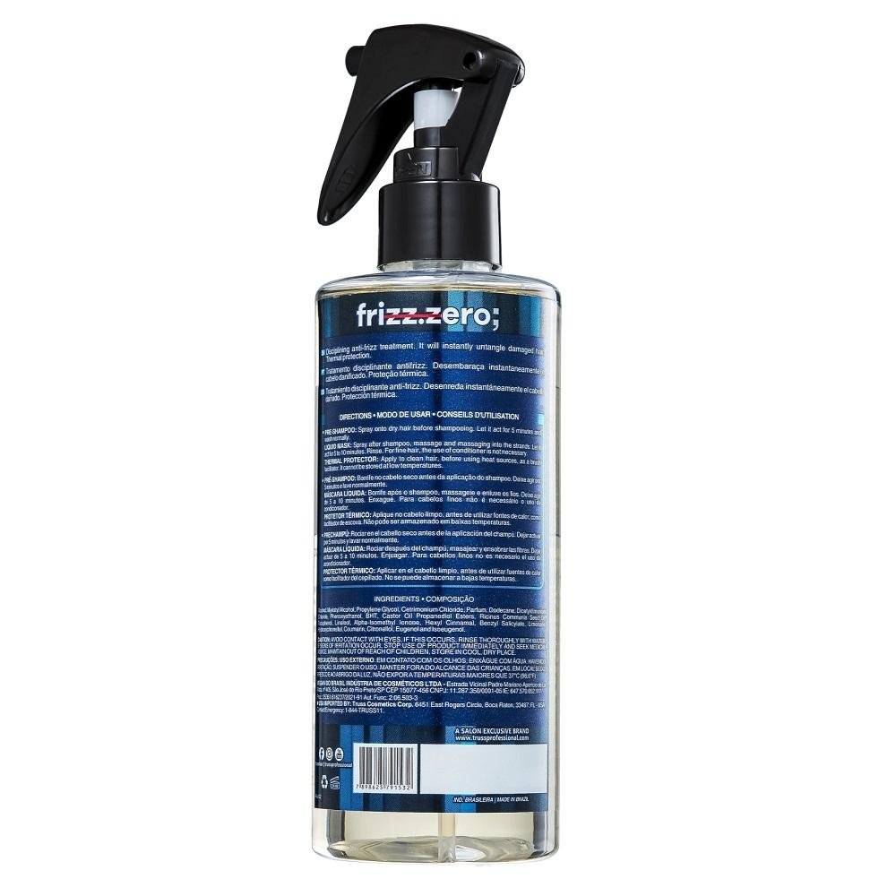 Kit Truss Blond Shampoo 300ml + Condicionador 300ml + Frizz Zero Leave-In 260ml ÚNICO 4