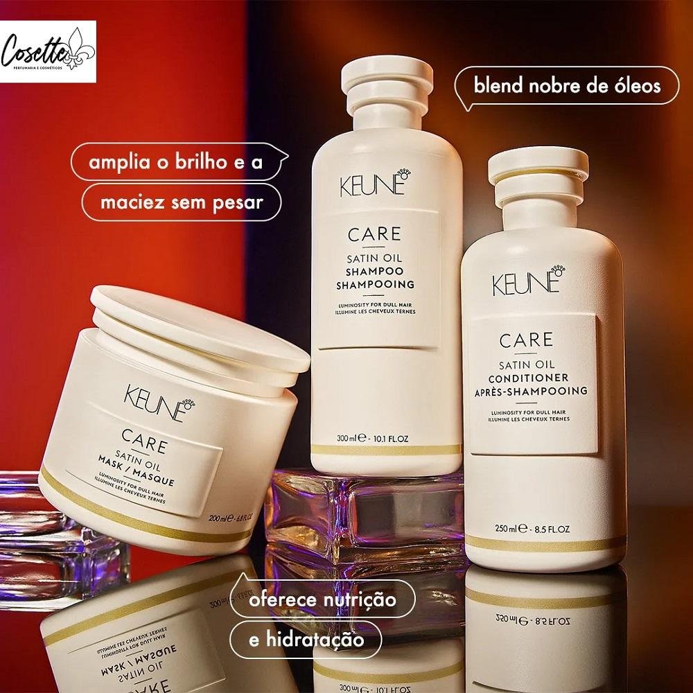Kit Keune Care Satin Oil Shampoo 1000ml + Condicionador 1000ml ÚNICO 5
