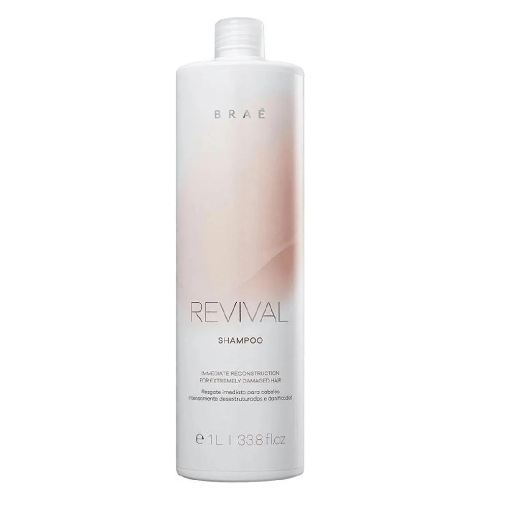 Kit Braé Revival - Shampoo 1L + Válvula 1L 2