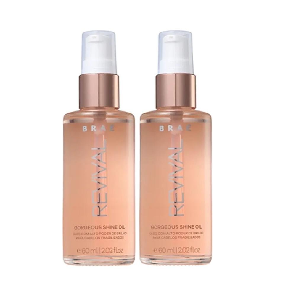 Kit Braé Revival - Óleo Gorgeous Shine 60ml (2Unidades) ÚNICO 1