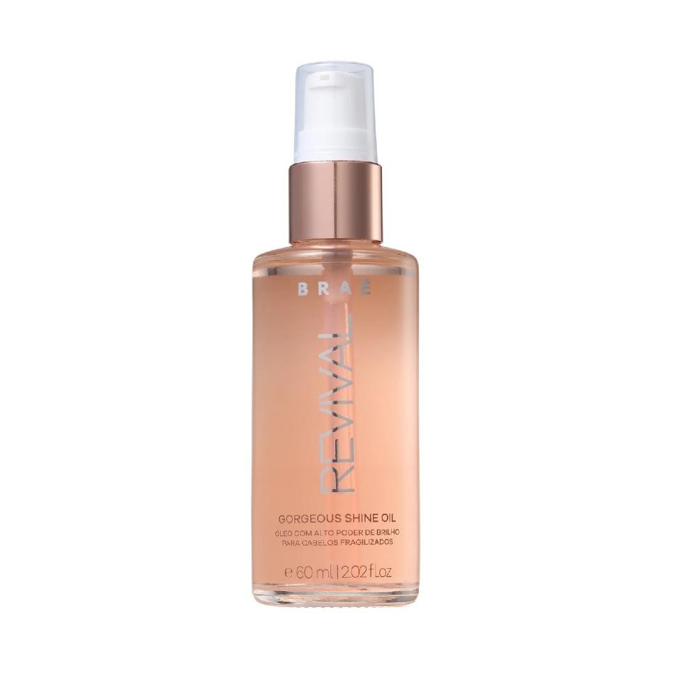 Kit Braé Revival - Shampoo 250ml + Condicionador 250ml + Máscara 200g + Óleo Gorgeous Shine 60ml ÚNICO 5
