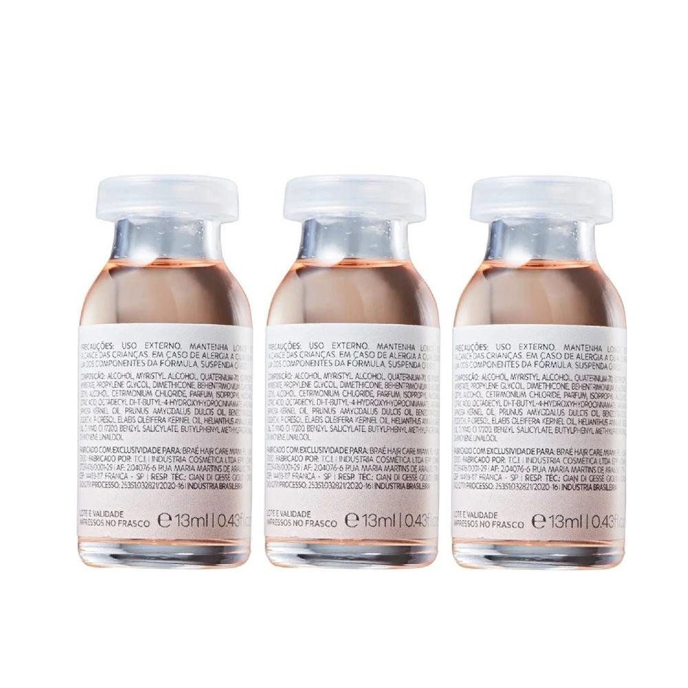 Kit Braé Revival - Shampoo 250ml + Condicionador 250ml + Máscara 200g + Ampola Revival 13ml (3Unidades) ÚNICO 2
