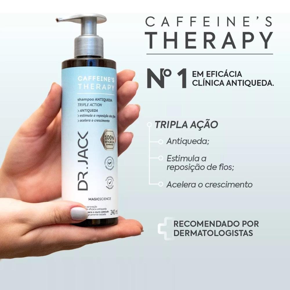 Dr. Jack - Shampoo 240ml + Suplemento 30 Capsulas ÚNICO 2