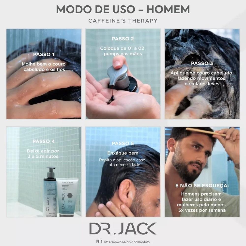 Dr. Jack - Shampoo 240ml + Suplemento 30 Capsulas ÚNICO 4