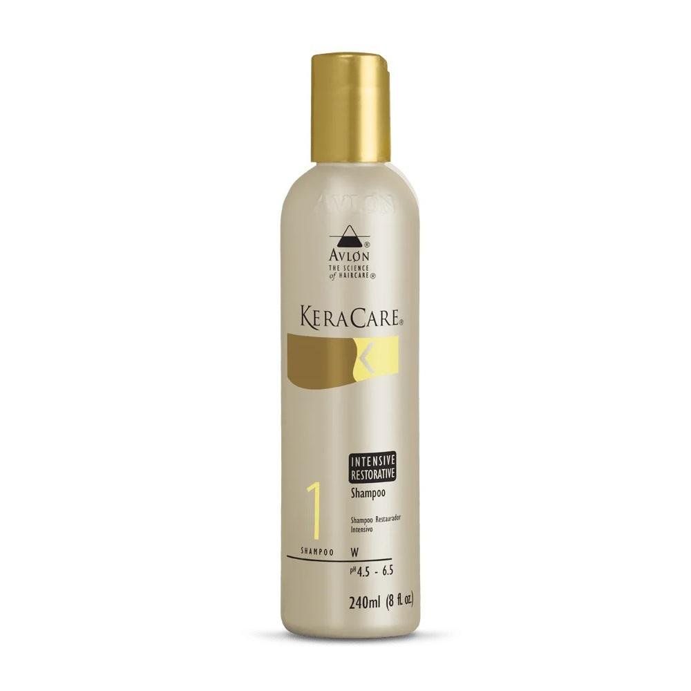 Kit Avlon KeraCare Intensive Restorative Shampoo 240ml + Silken Seal 60ml ÚNICO 3