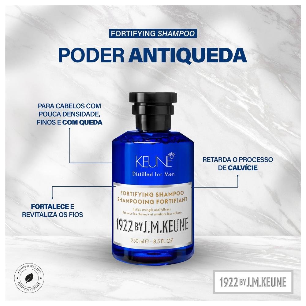 Keune 1922 by J. M. Keune Fortifying - Shampoo Antiqueda 250ml 250ml 3