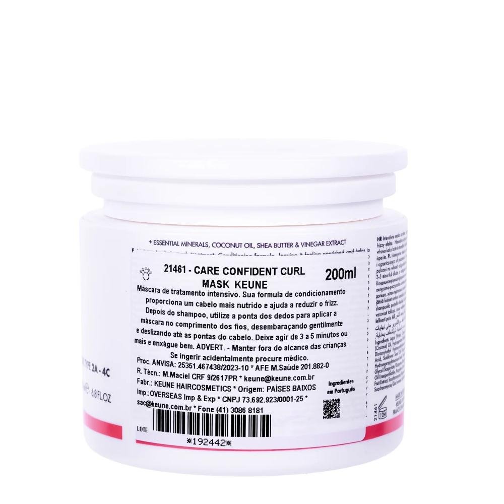 Keune Care Confident Curl - Máscara 200ml 200ml 2