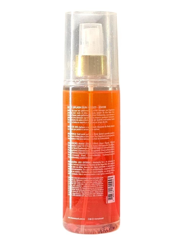Kiss New York Sun Kisses Body Splash 200ml ÚNICO 2