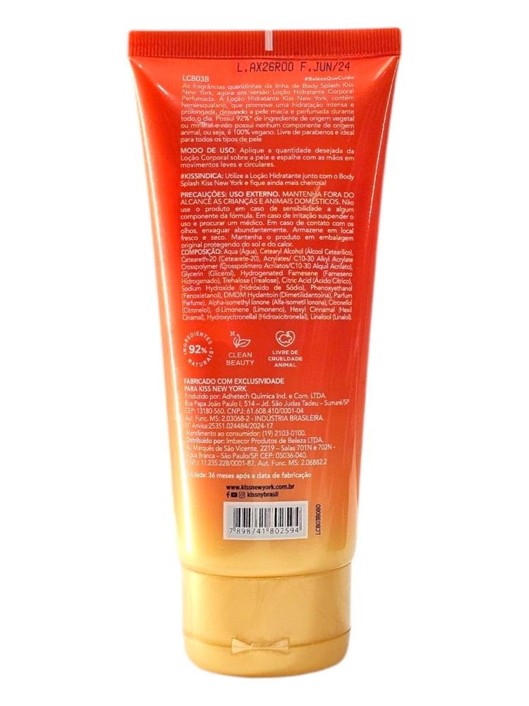 Kiss New York Sun Kisses - Loção Hidratante Corporal 180ml ÚNICO 2