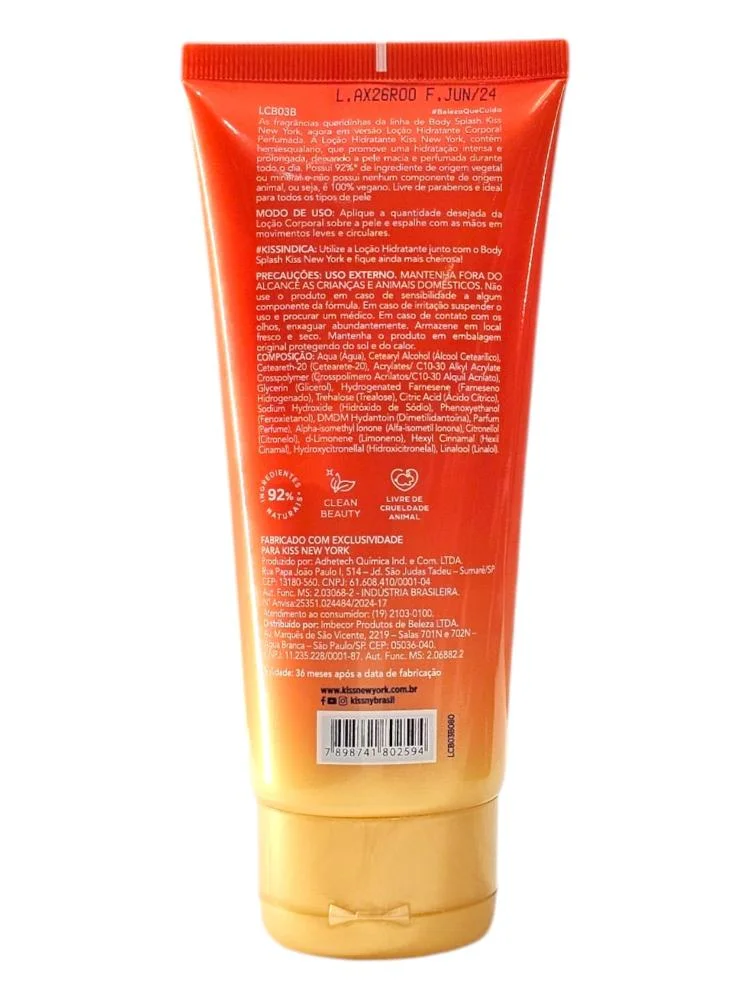 Kit Kiss New York Sun Kisses - Hidratante Corporal 180ml - 2 Unidades ÚNICO 3