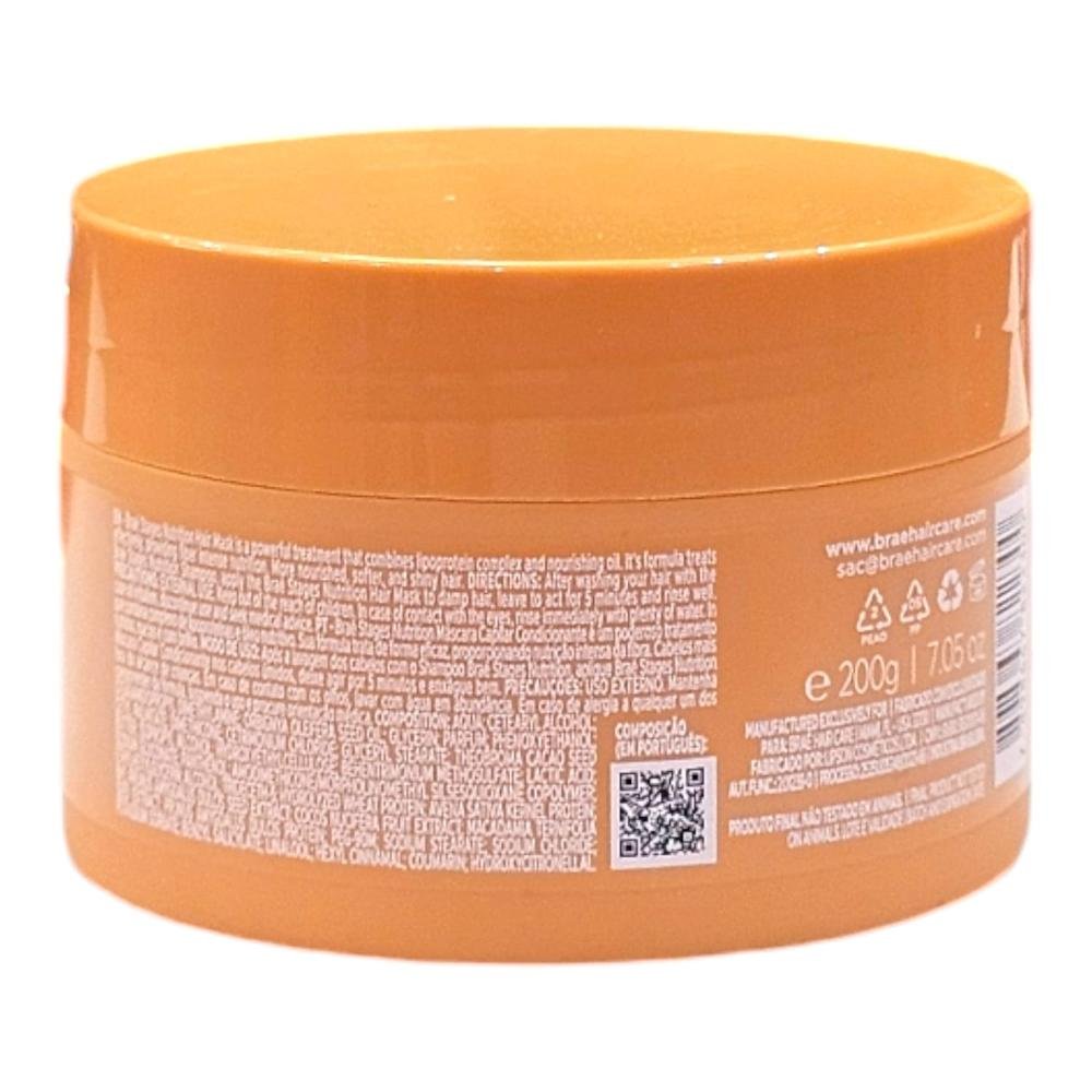 Kit Braé Stages Nutrition - Máscara 200g + Treatment Cream Leave-In 200g ÚNICO 2