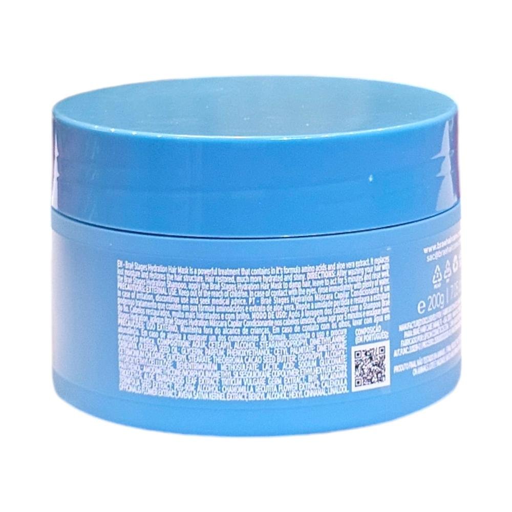 Kit Braé Stages Hydration - Shampoo 250ml + Máscara 200g + Treatment Cream Leave-In 200g ÚNICO 2