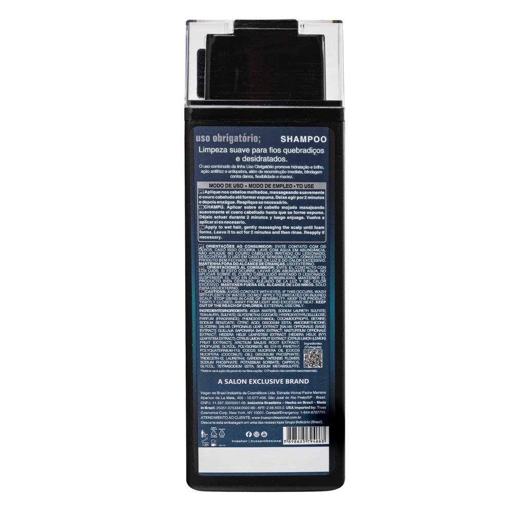 Kit Lavagem Uso Obrigatório Reconstrutor Capilar - Truss ÚNICO 2