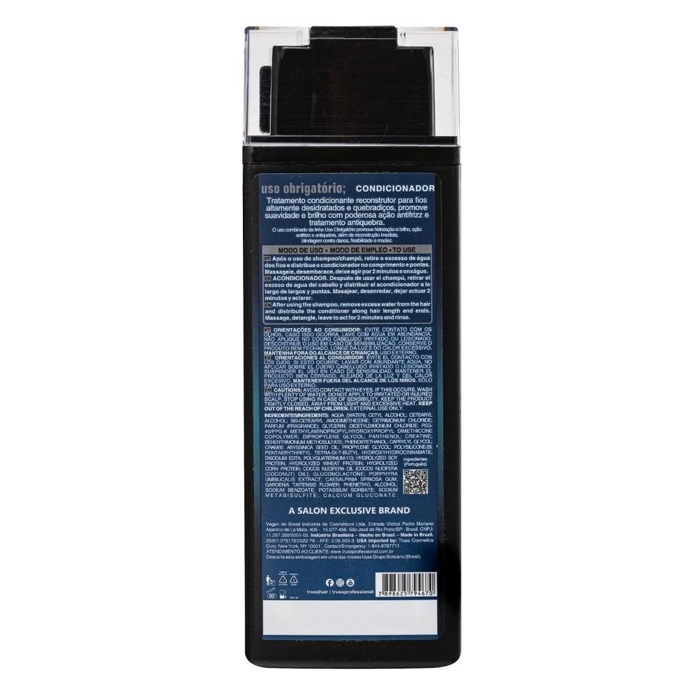 Kit Lavagem Uso Obrigatório Reconstrutor Capilar - Truss ÚNICO 3