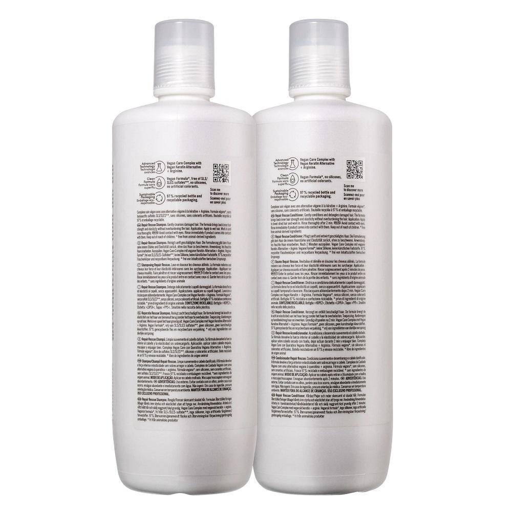 Kit Schwarzkopf Repair Rescue - Shampoo 1L + Condicionador 1L ÚNICO 2