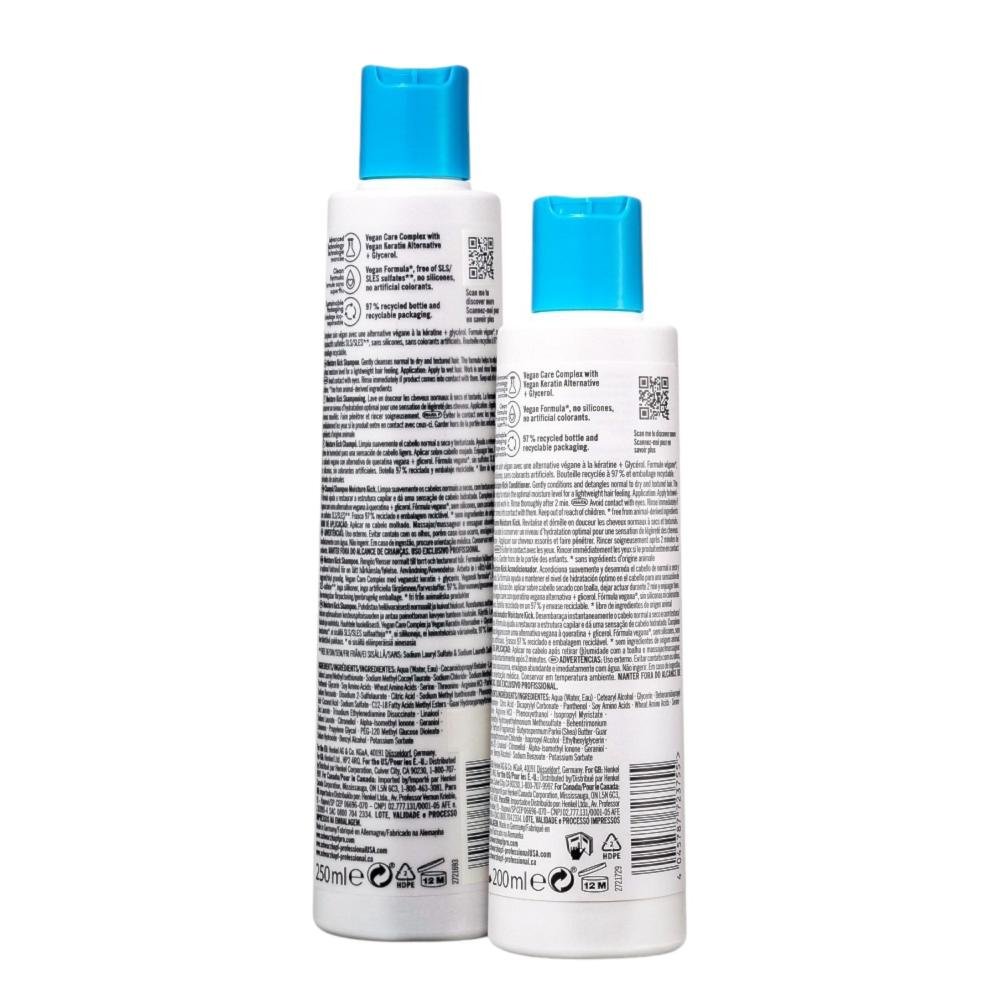 Kit Schwarzkopf BC Bonacure Moisture Kick - Shampoo 250ml + Condicionador 200ml ÚNICO 2