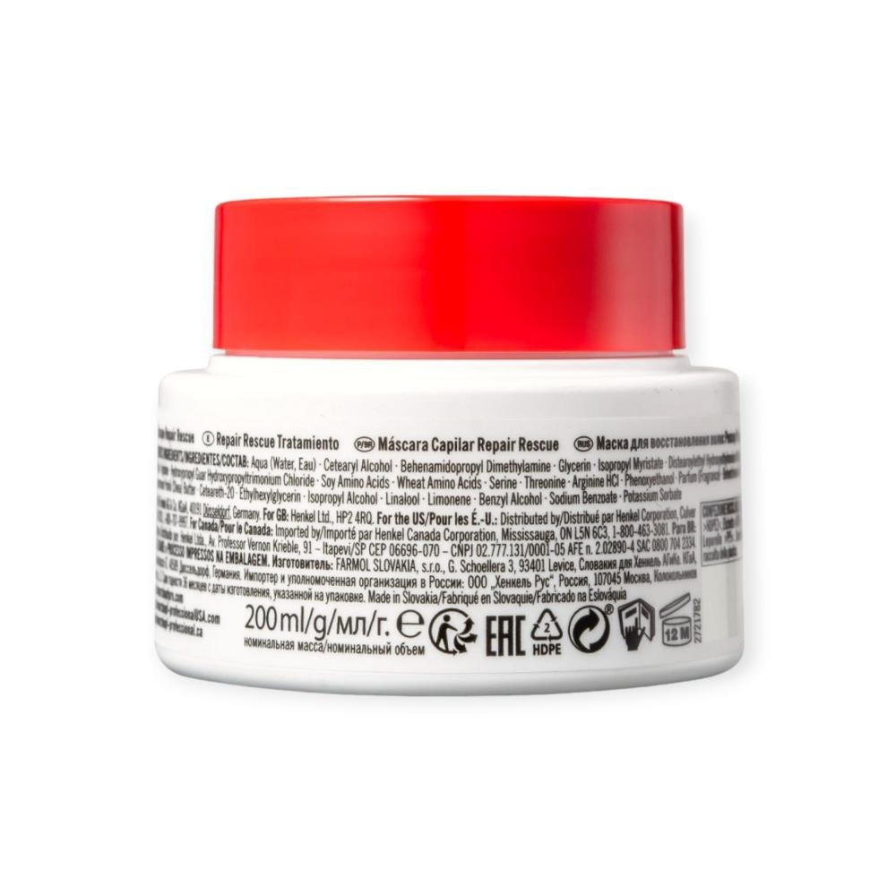 Schwarzkopf Repair Rescue Bc Clean Performance - Máscara 200ml 200ml 3