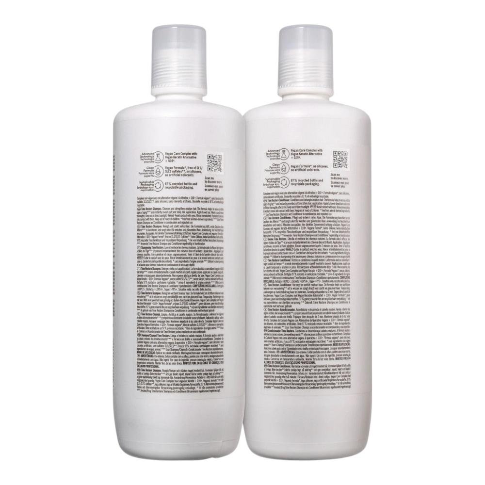 Kit Schwarzkopf BC Clean Performance Time Restore Q10 - Shampoo 1L