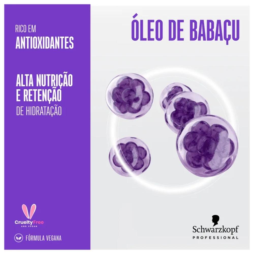 Kit Schwarzkopf BC Clean Performance Frizz Away - Shampoo 250ml + Condicionador 200ml + Máscara 200ml + Óleo 50ml ÚNICO 6