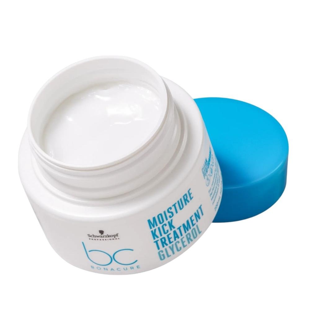 Kit Schwarzkopf BC Clean Performance Moisture Kick - Máscara 200ml + Curl Bounce 150ml + Hydration 150ml ÚNICO 4