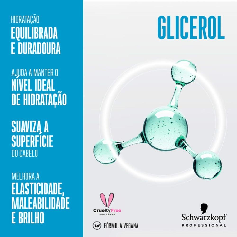 Kit Schwarzkopf BC Clean Performance Moisture Kick - Máscara 200ml + Curl Bounce 150ml + Hydration 150ml ÚNICO 5