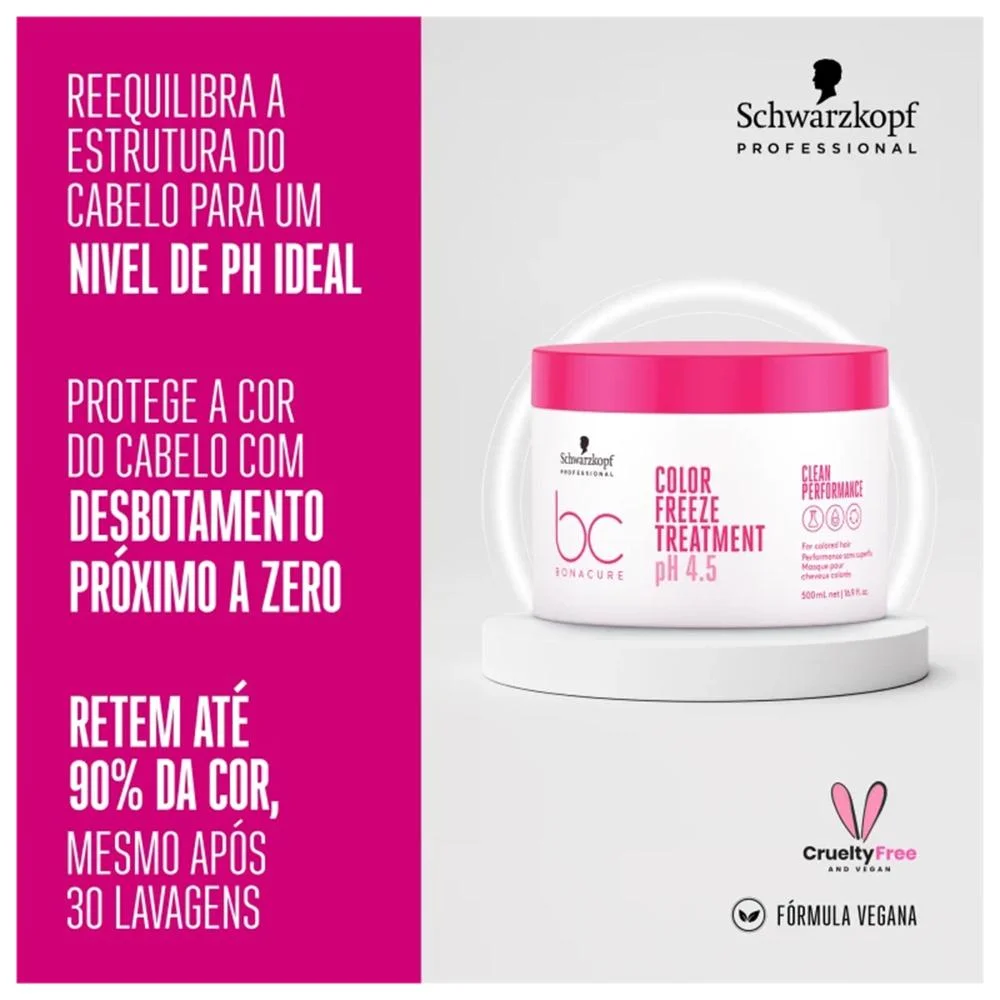 BC Bonacure Schwarzkopf Color Freeze Silver - Máscara 500ml 500ml 3