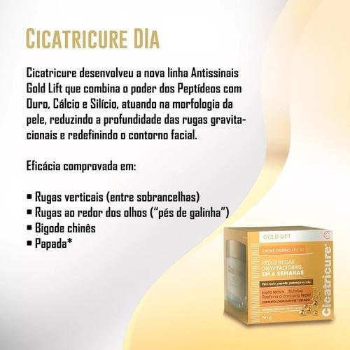 Cicatricure Gold Lift Diurno Fps 30 50g 50g 6