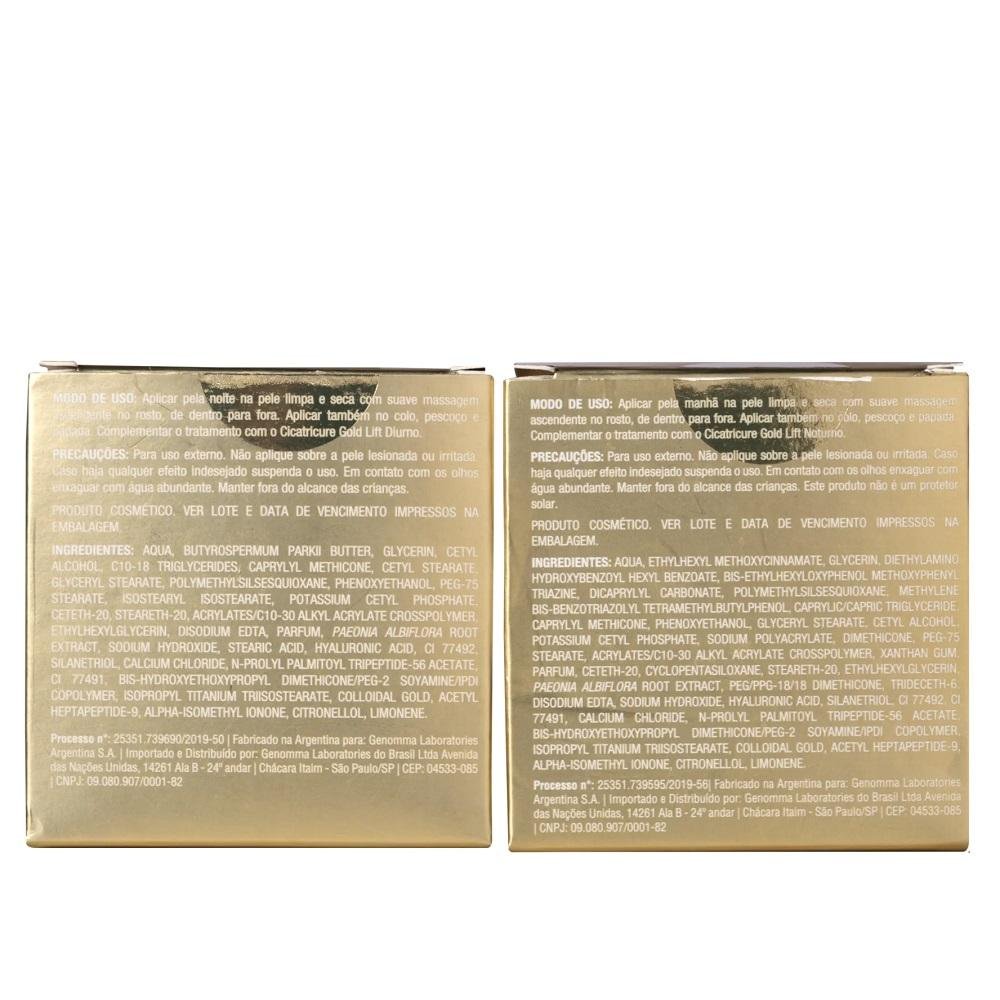 Cicatricure Gold Lift Creme Kit Diurno 50g + Noturno 50g ÚNICO 6