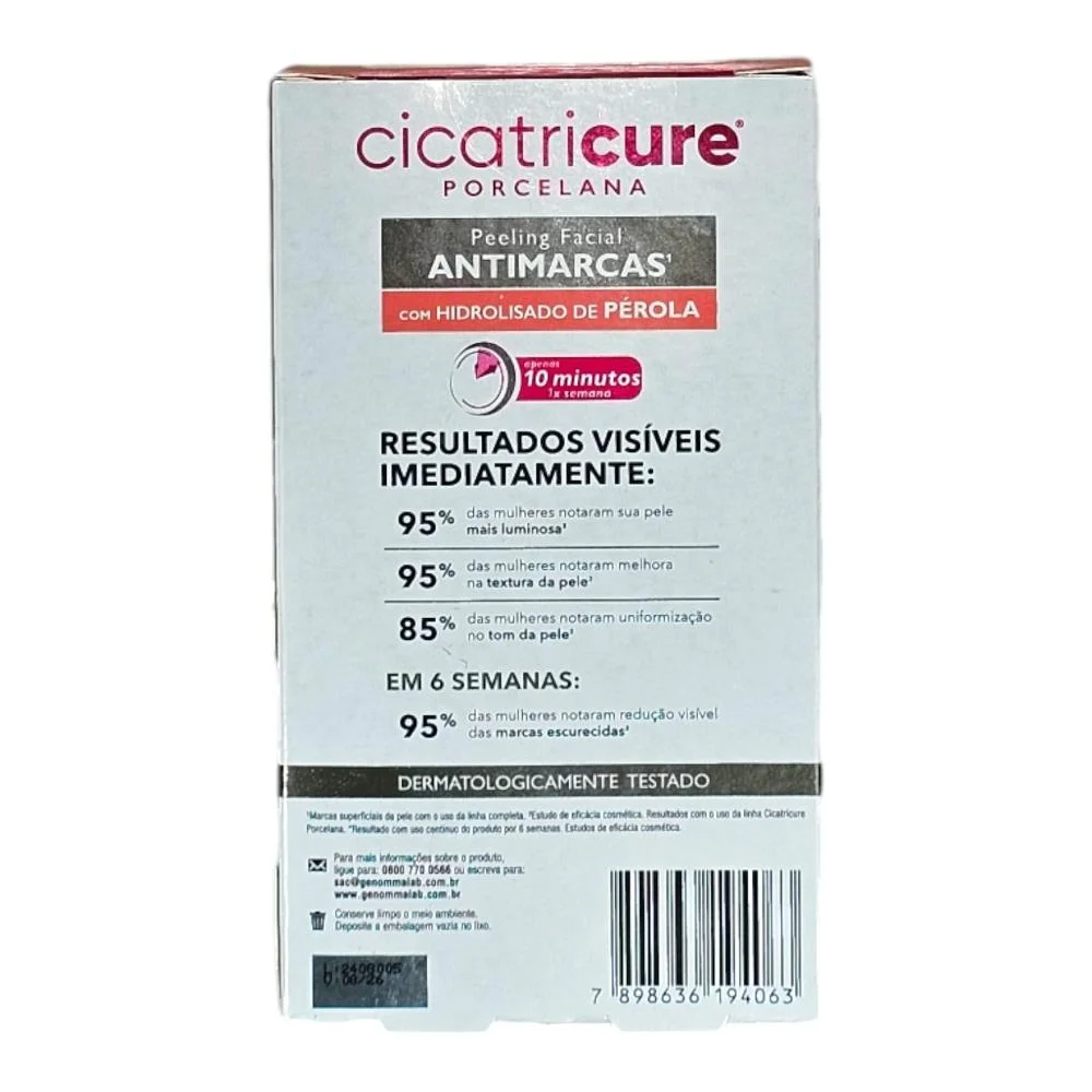 Cicatricure Porcelana Antimarcas - Sérum Peeling Facial 30ml 30ml 3