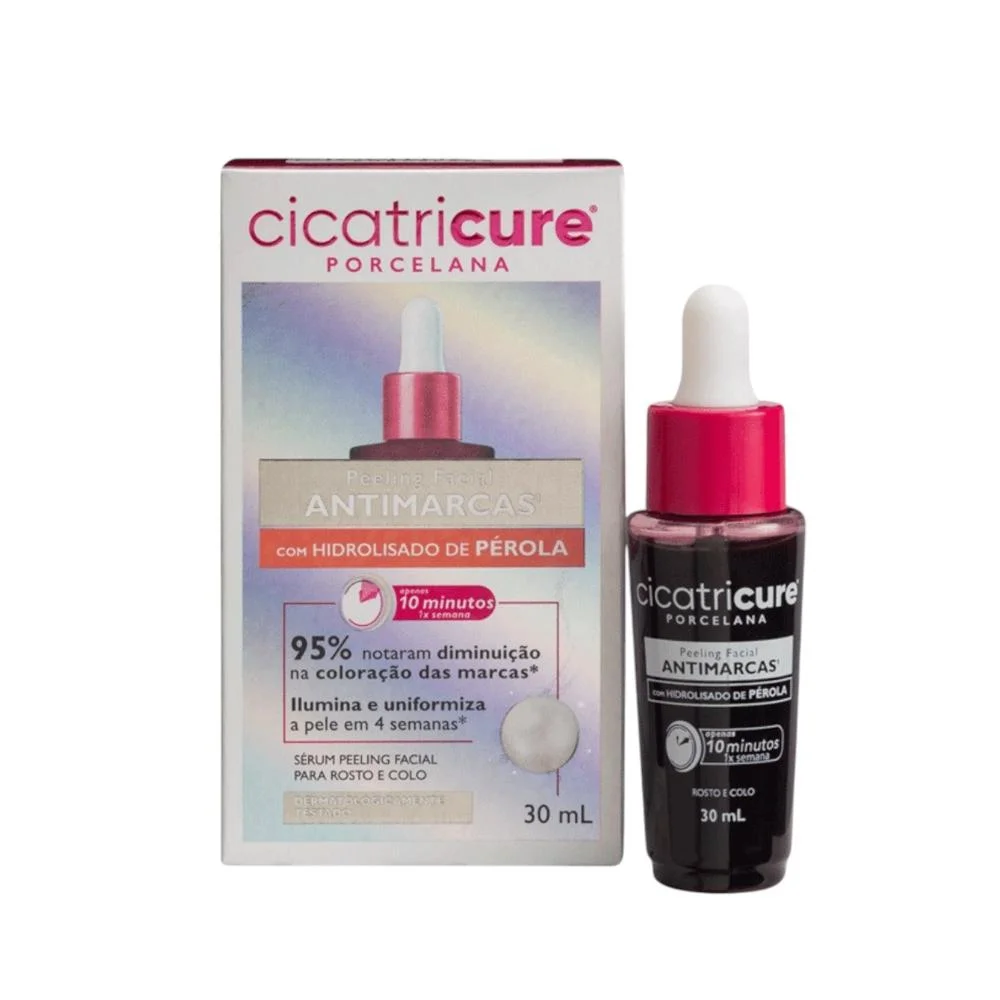 Cicatricure Porcelana Antimarcas - Sérum Peeling Facial 30ml 30ml 4