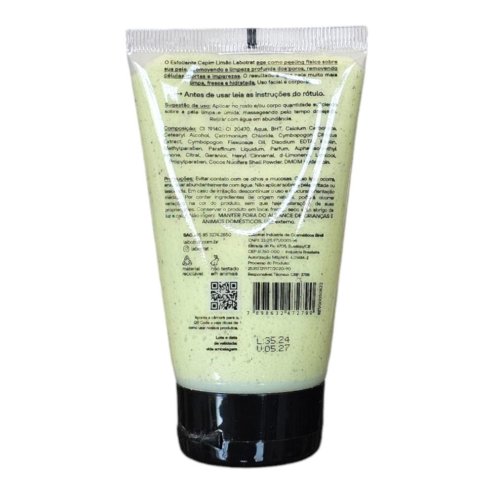 Labotrat Dia a Dia Creme Esfoliante - Capim Limão 150g 150g 2