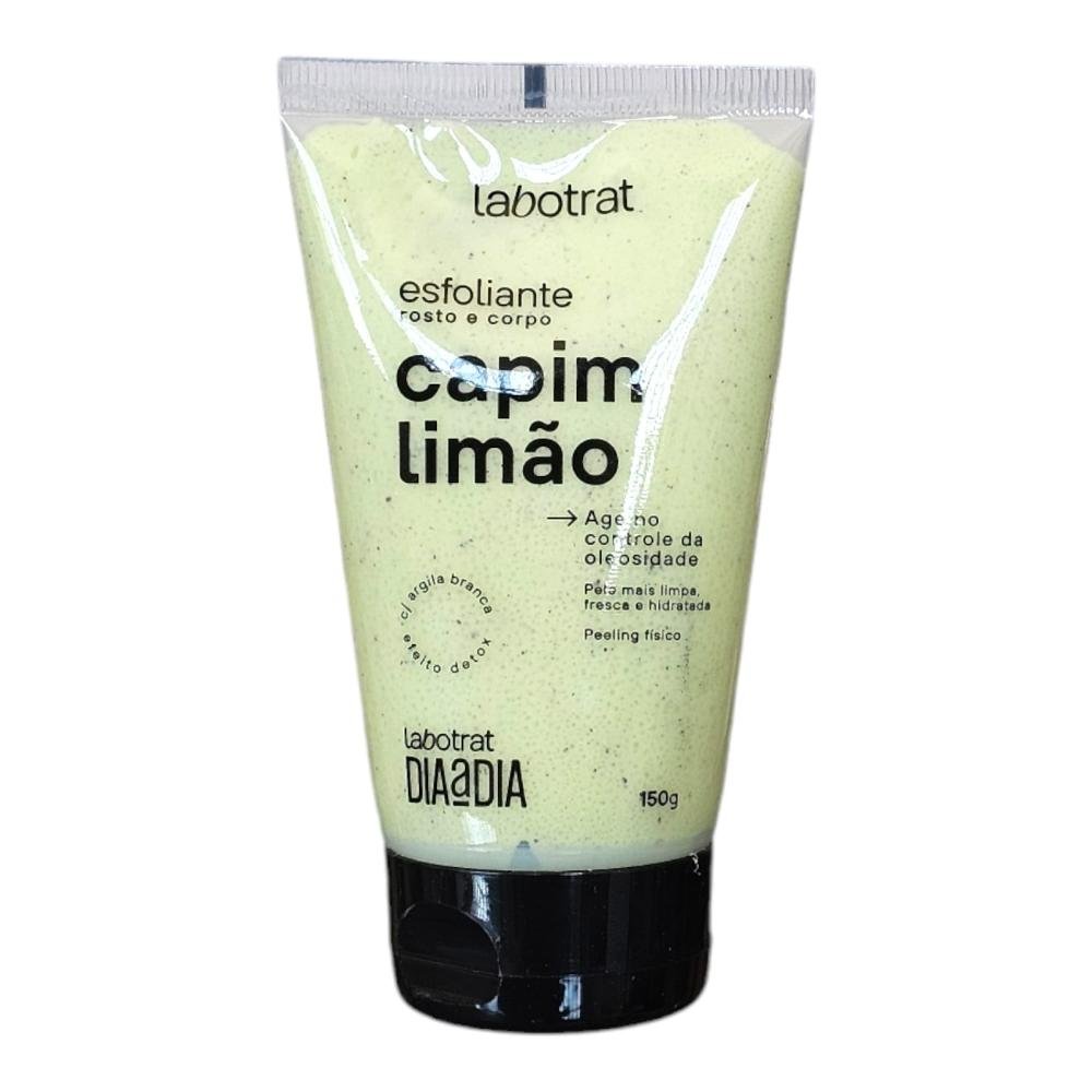 Kit Labotrat Dia a Dia Capim Limão - Sabonete Líquido + Esfoliante + Sais Espumantes ÚNICO 6