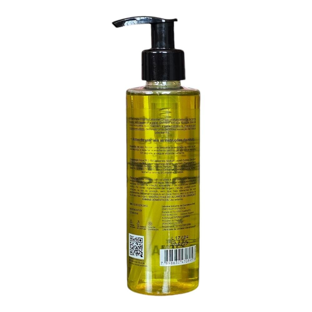 Kit Labotrat Dia a Dia Capim Limão - Hidratante 190ml + Sabonete Líquido 190ml + Sais Espumantes 280g ÚNICO 3