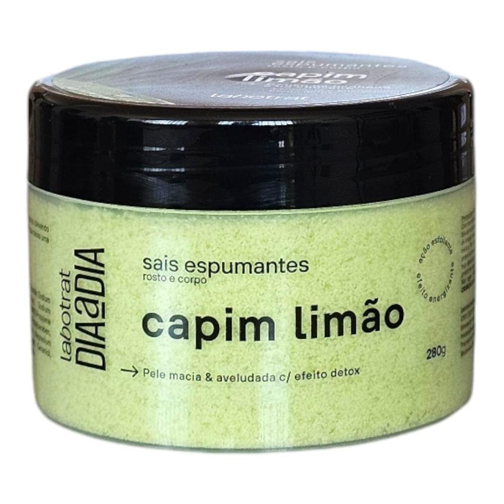 Kit Labotrat Dia a Dia Capim Limão - Hidratante 190ml + Sabonete Líquido 190ml + Sais Espumantes 280g ÚNICO 6